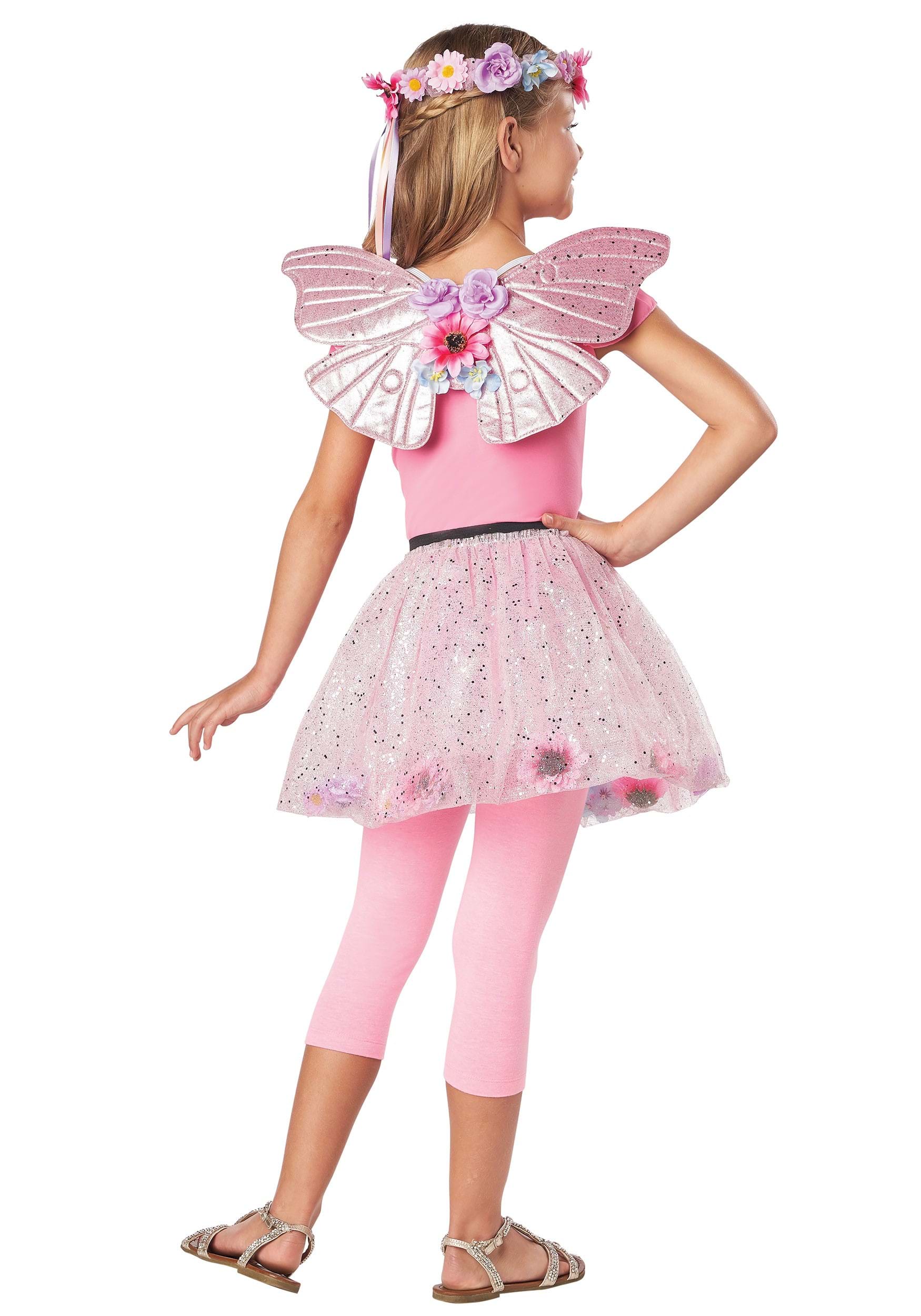 Pink Fairy Wings For Girls , Costume Wings