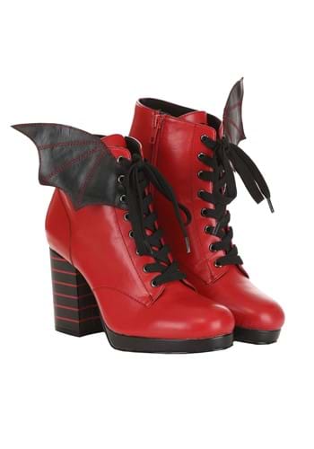Click Here to buy Mavis Hotel Transylvania Heeled Boots for Women from HalloweenCostumes, CDN Funds & Shipping
