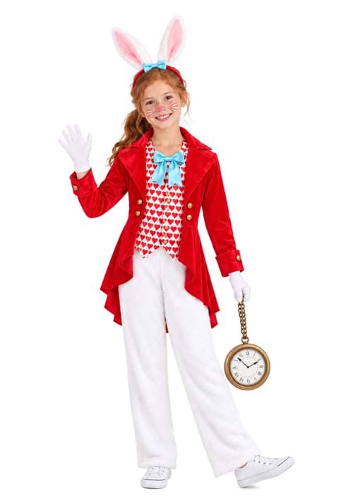 Girl's Dignified White Rabbit Costume upd