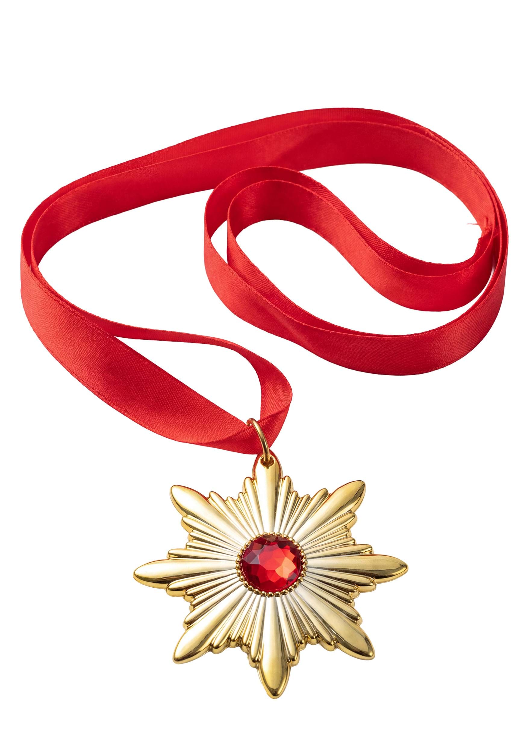 Vampire Medallion Costume Necklace