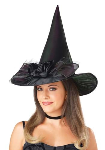 Click Here to buy Deluxe Iridescent Womens Witch Hat from HalloweenCostumes, CDN Funds & Shipping