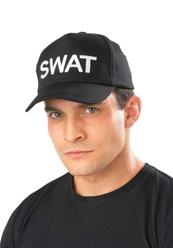 Click Here to buy Adult SWAT Black Costume Hat from HalloweenCostumes, CDN Funds & Shipping