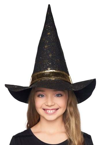Click Here to buy Kidsrens Starry Witch Hat from HalloweenCostumes, CDN Funds & Shipping