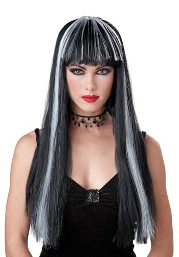 Click Here to buy Black/White Witch Wig from HalloweenCostumes, CDN Funds & Shipping