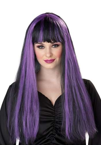 Click Here to buy Black/Purple Witch Wig from HalloweenCostumes, CDN Funds & Shipping