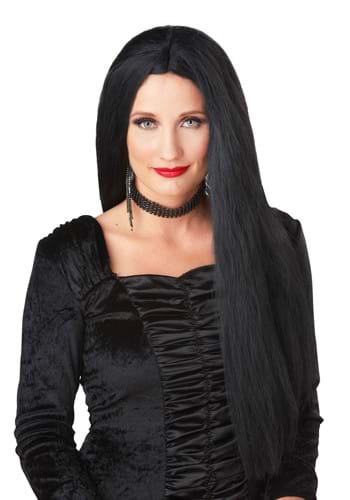 Click Here to buy Long Black Womens Witch Wig from HalloweenCostumes, CDN Funds & Shipping