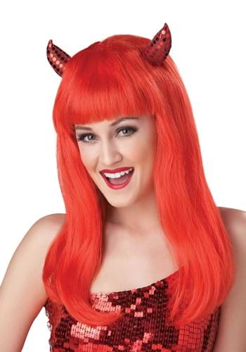 Click Here to buy Womens Devil Wig Accessory from HalloweenCostumes, CDN Funds & Shipping