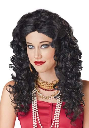 Click Here to buy Womens Captain Hook Black Wig from HalloweenCostumes, CDN Funds & Shipping