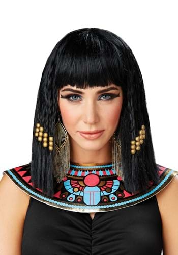 Click Here to buy Womens Queen Cleopatra Black Wig from HalloweenCostumes, CDN Funds & Shipping