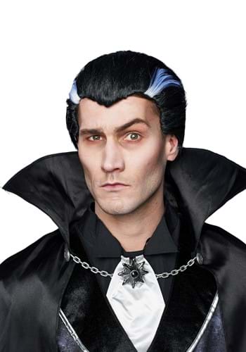 Click Here to buy Mens Midnight Dracula Costume Wig from HalloweenCostumes, CDN Funds & Shipping
