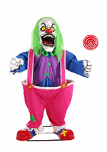 Crazy Killer Clown Animatronic Decoration Alt 9