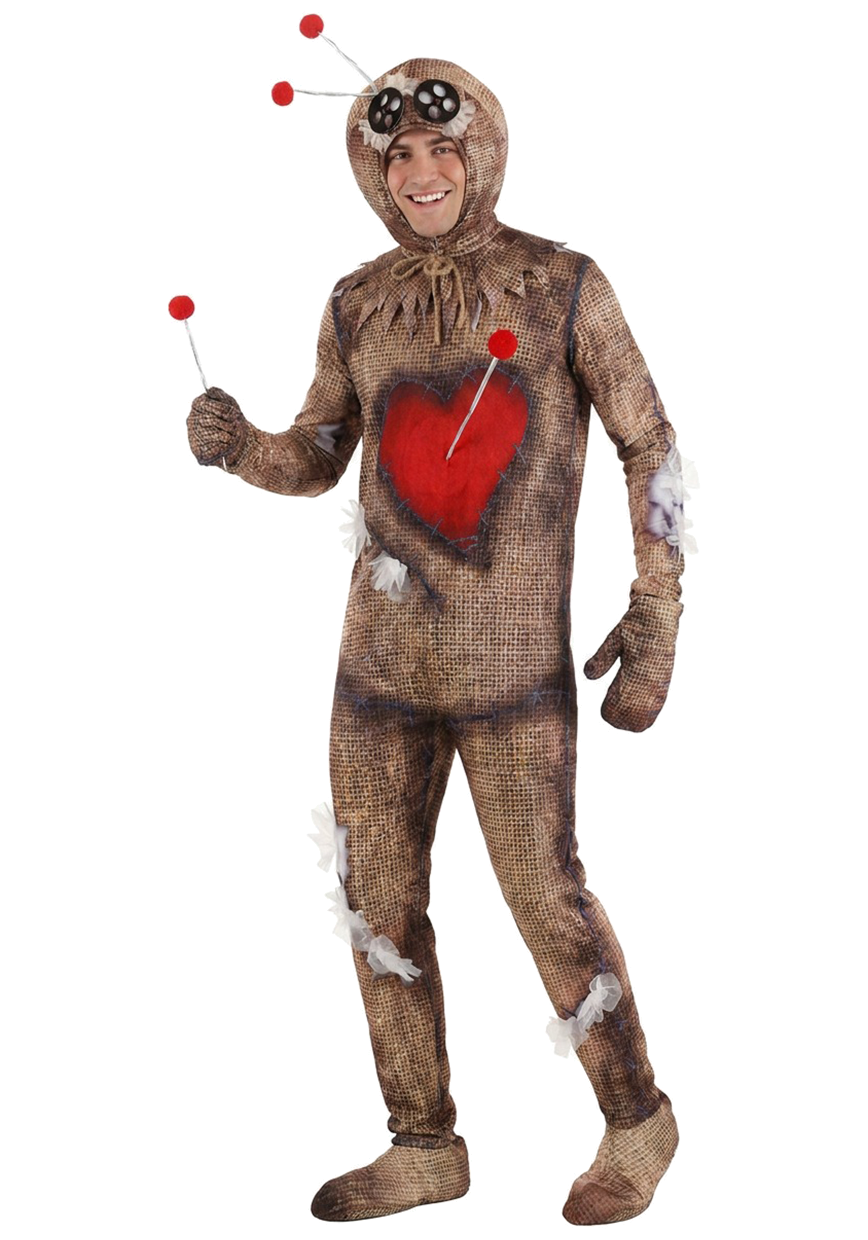 Distressed Voodoo Doll Costume for Adults | Voodoo Costumes
