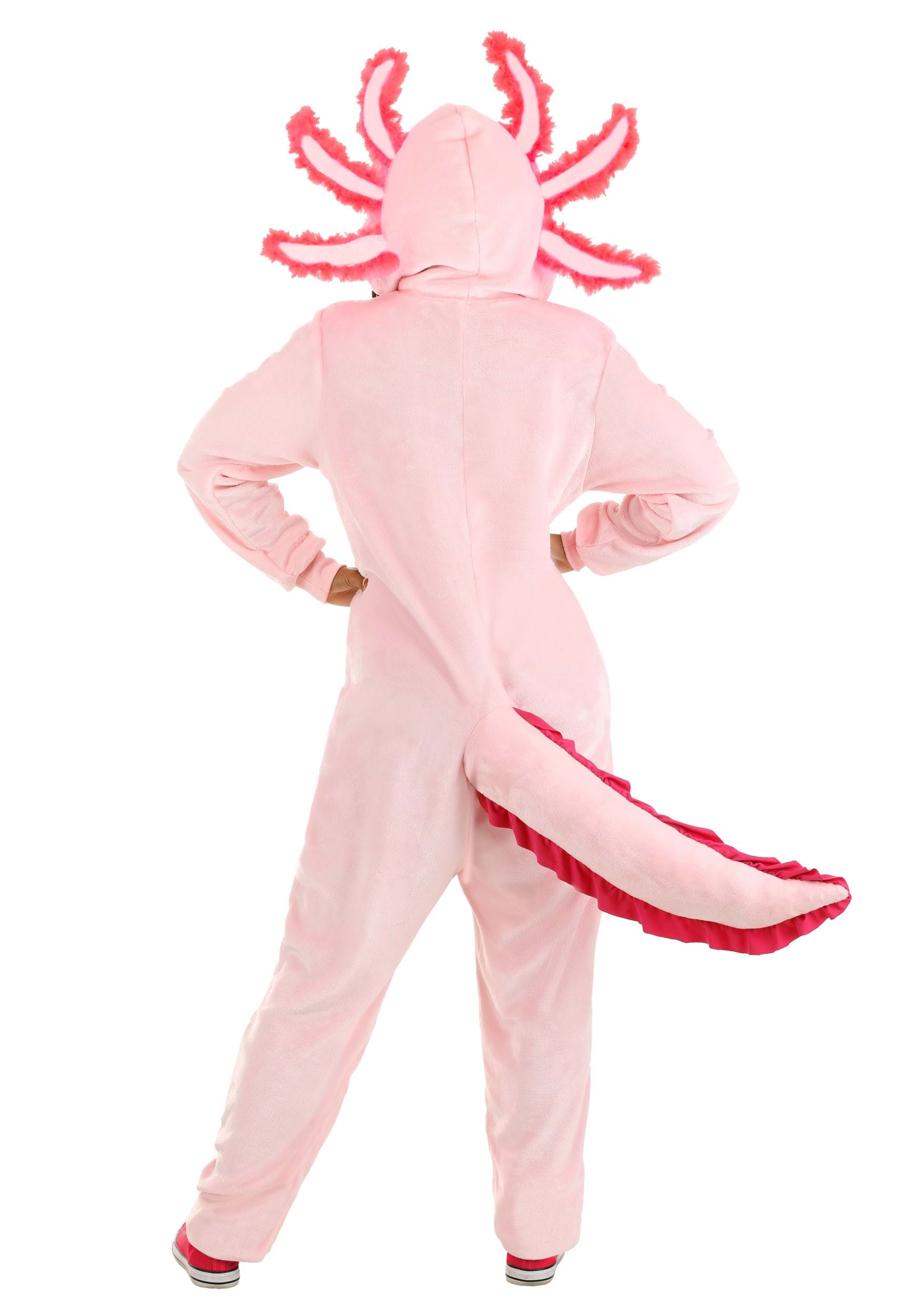 Axolotl Adult Costume Onesie , Sea Creature Costumes