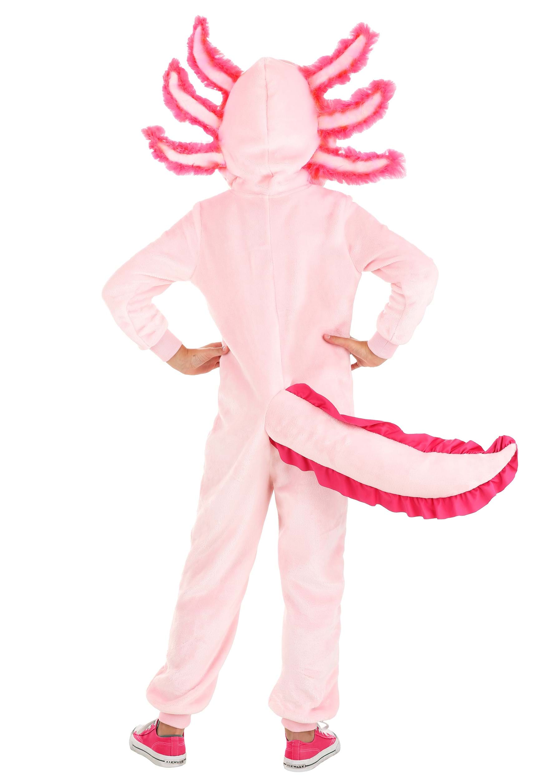 Axolotl Costume Onesie For Kids , Sea Creature Costumes