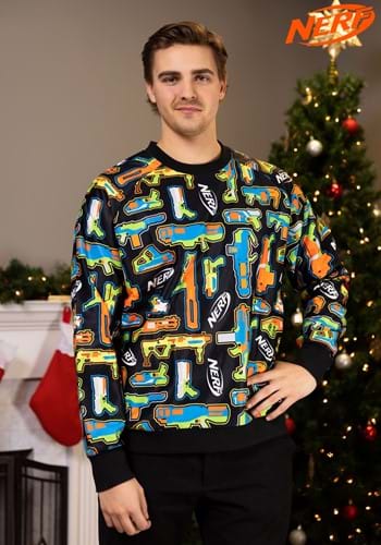 Adult Nerf Gun Sweater Alt 2