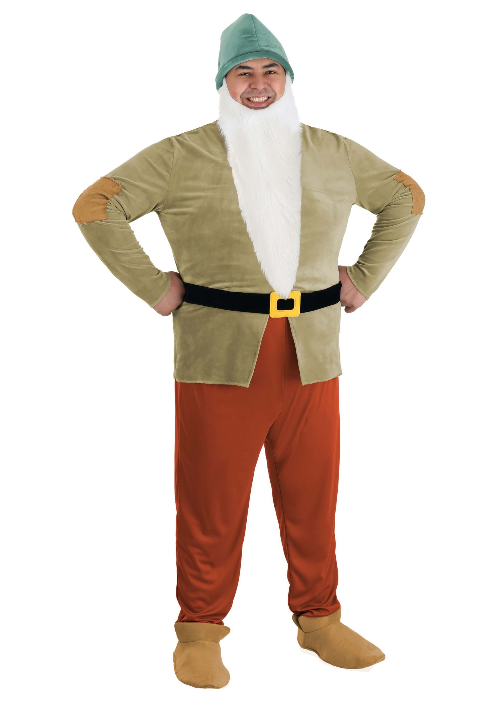 Disney Plus Size Sleepy Dwarf Men's Costume | Snow White Costumes