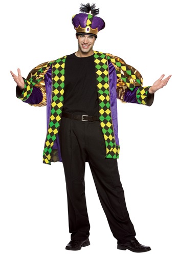 Click Here to buy Adult Mardi Gras King Costume from HalloweenCostumes, CDN Funds & Shipping