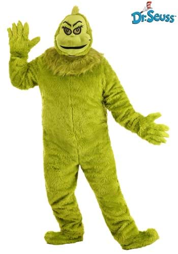 Click Here to buy The Grinch Adult Plus Premium Costume from HalloweenCostumes, CDN Funds & Shipping