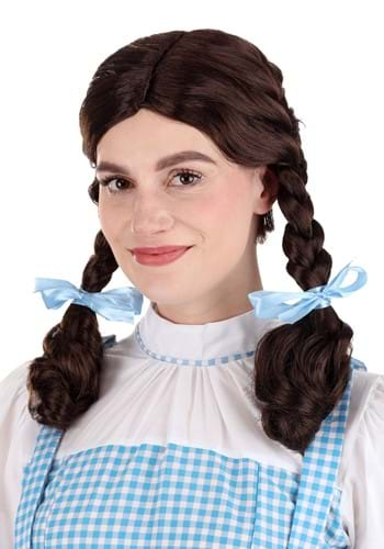 Click Here to buy Wizard of Oz Dorothy Wig for Adults from HalloweenCostumes, CDN Funds & Shipping