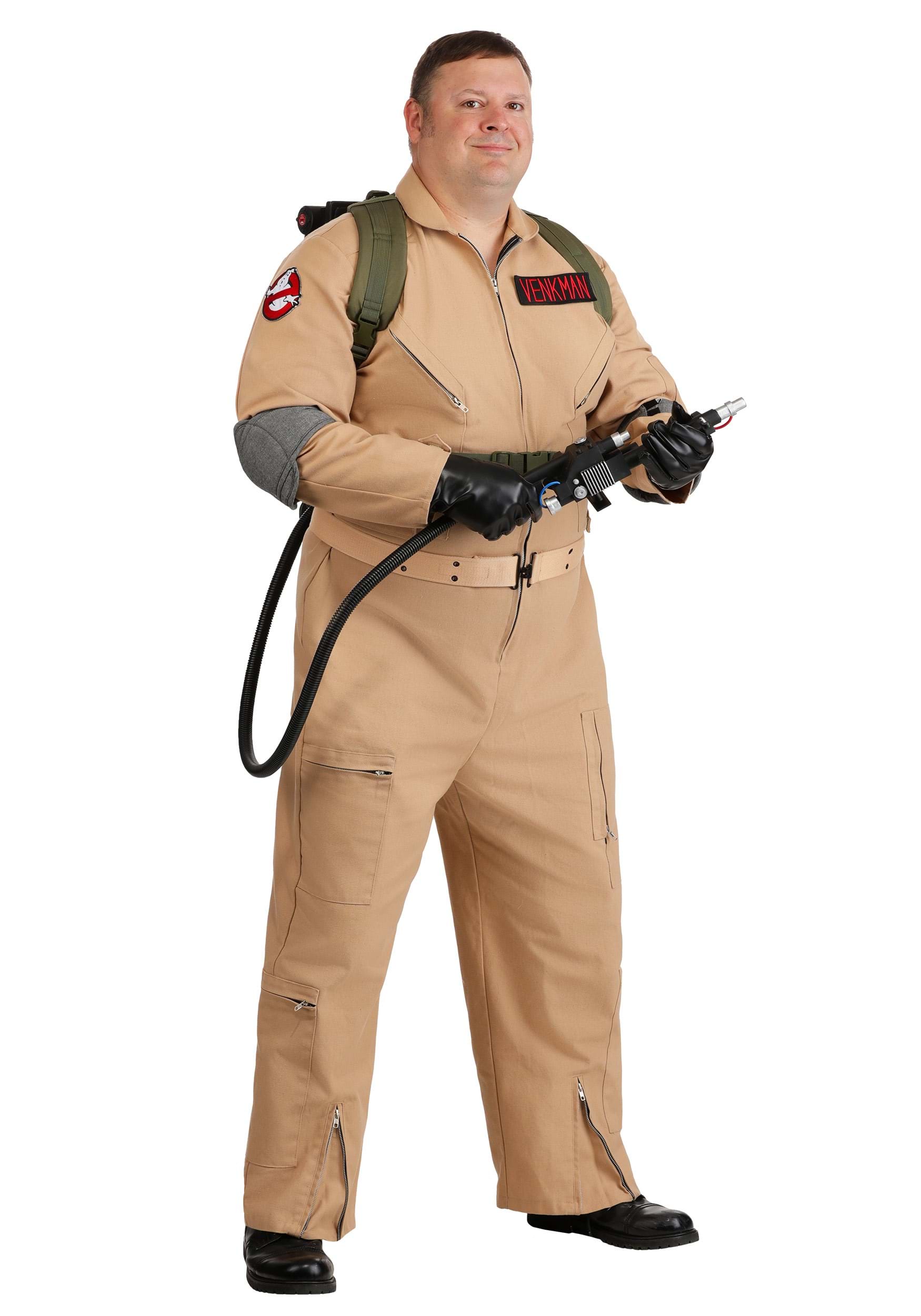 Plus Size Authentic Ghostbusters Men's Costume | Ghostbusters Costumes