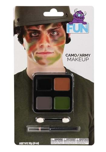 Click Here to buy Army Camo Makeup Costume Kit from HalloweenCostumes, CDN Funds & Shipping