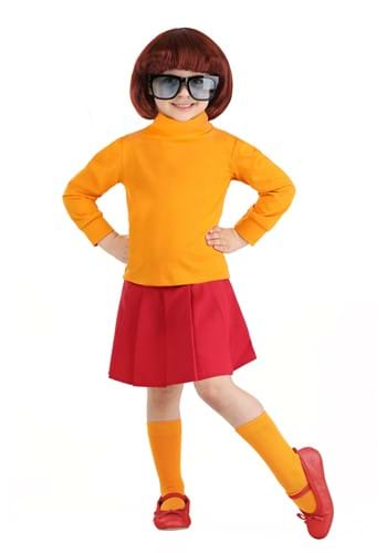 Click Here to buy Scooby Doo Velma Costume for Toddlers from HalloweenCostumes, CDN Funds & Shipping