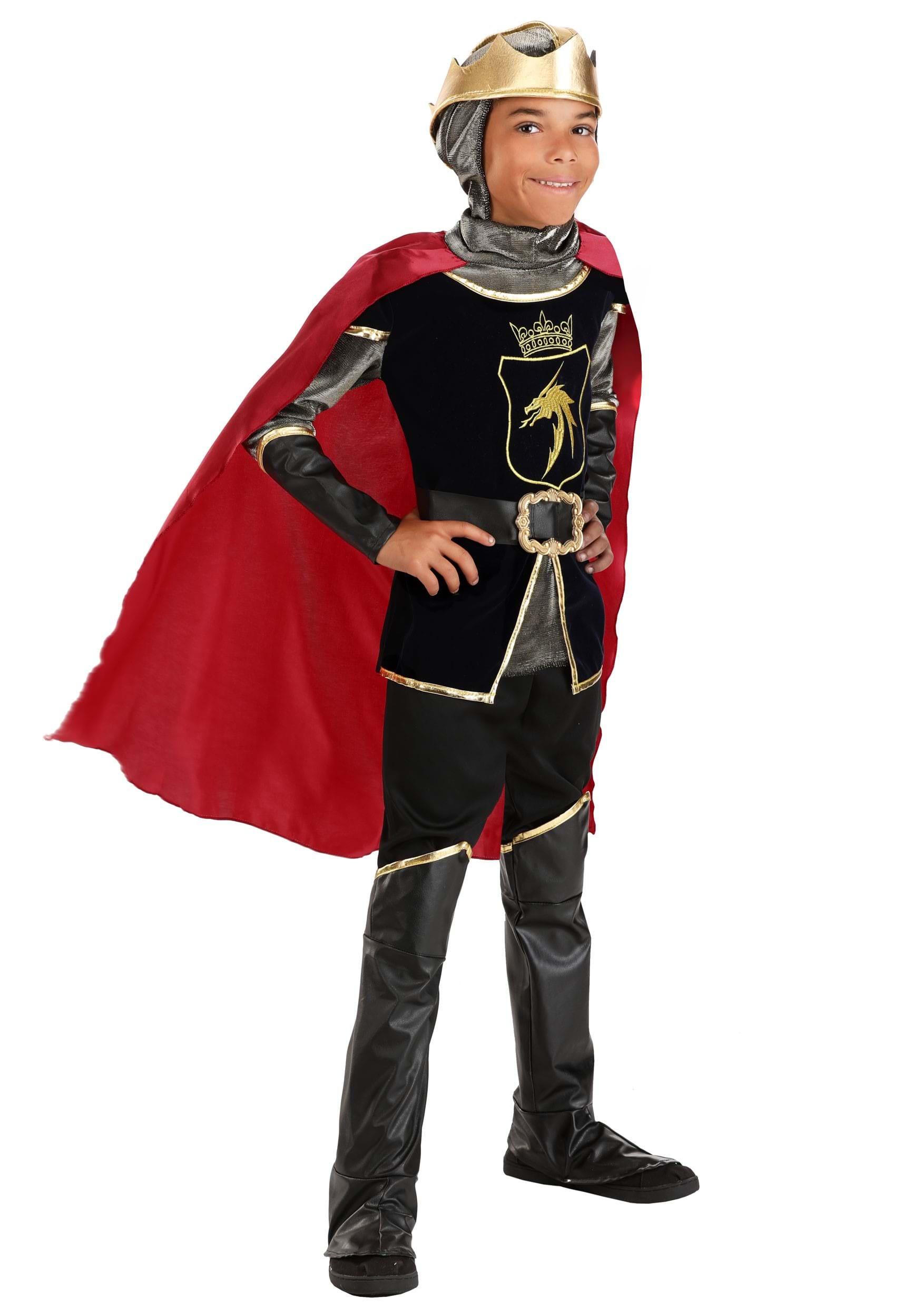 Deluxe Armored Knight Boy's Costume