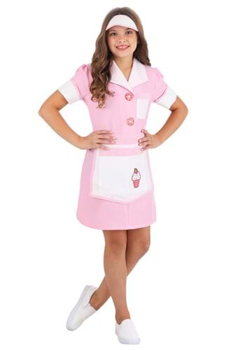 Click Here to buy 50s Girls Diner Waitress Costume from HalloweenCostumes, CDN Funds & Shipping