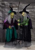 Stirring Up Trouble Animated Witch Decoration Alt 3