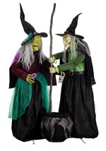 Stirring Up Trouble Animated Witch Decoration Alt 12
