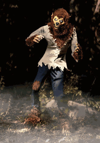 6FT Feral Werewolf Animatronic Seasonal Visions Prop