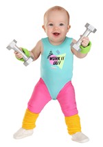 Totally 80s Workout Costume for Infants Alt 3