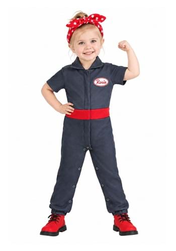 Rosie the Riveter Costume Toddler Main 1