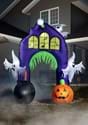 9 Ft Ghostly Castle Arch Inflatable Decoration-0