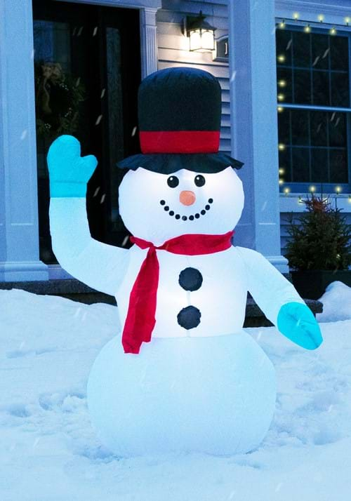 4FT Inflatable Snowman Christmas Decoration Main