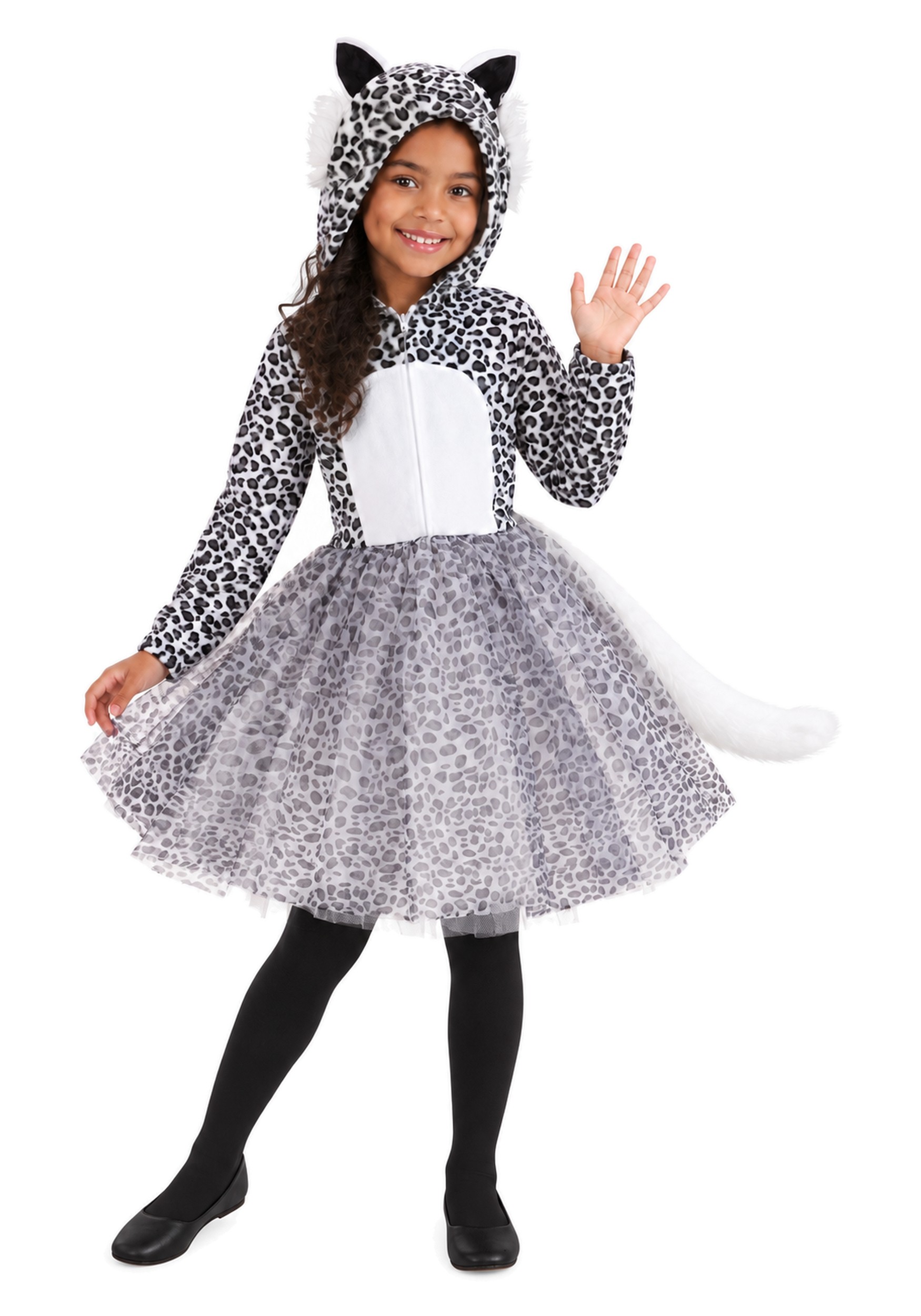 Kid's Snow Leopard Tutu Costume
