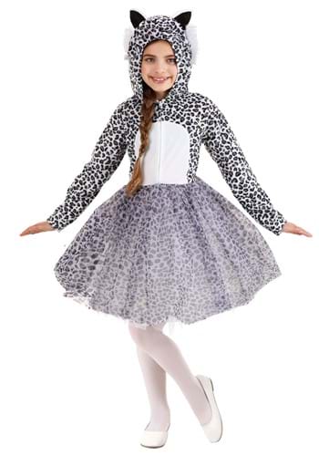 Kids Snow Leopard Tutu Costume