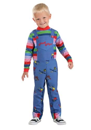 Click Here to buy Kidss Play Toddler Chucky Boys Costume from HalloweenCostumes, CDN Funds & Shipping