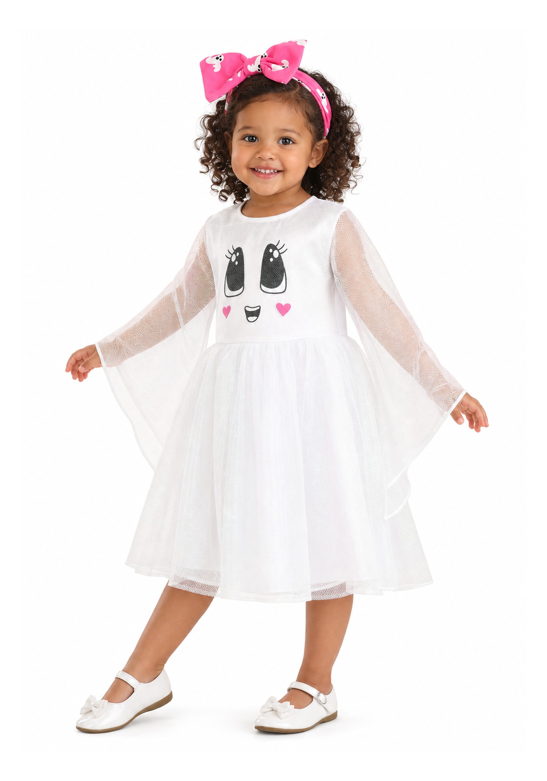 Girl's Boo-tiful Ghost Toddler Costume