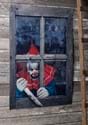 47" Printing Curtain(Clown outside the window)