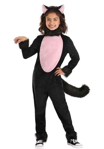 Exclusive Kids Big Tailed Black Cat Costume