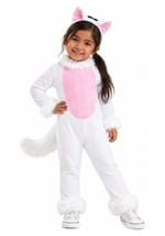 Toddler Big Tailed White Cat Costume upd