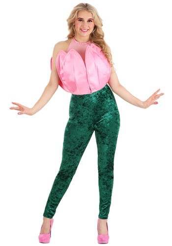 Click Here to buy Womens Pink Tulip Flower Costume | Flower Costumes from HalloweenCostumes, CDN Funds & Shipping
