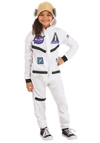Kid's Cozy Astronaut Jumpsuit Costume