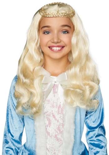 Click Here to buy Girls Medieval Blonde Wig from HalloweenCostumes, CDN Funds & Shipping