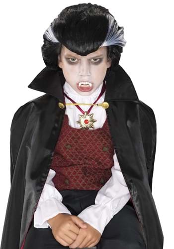 Click Here to buy Kids Vampire Wig from HalloweenCostumes, CDN Funds & Shipping
