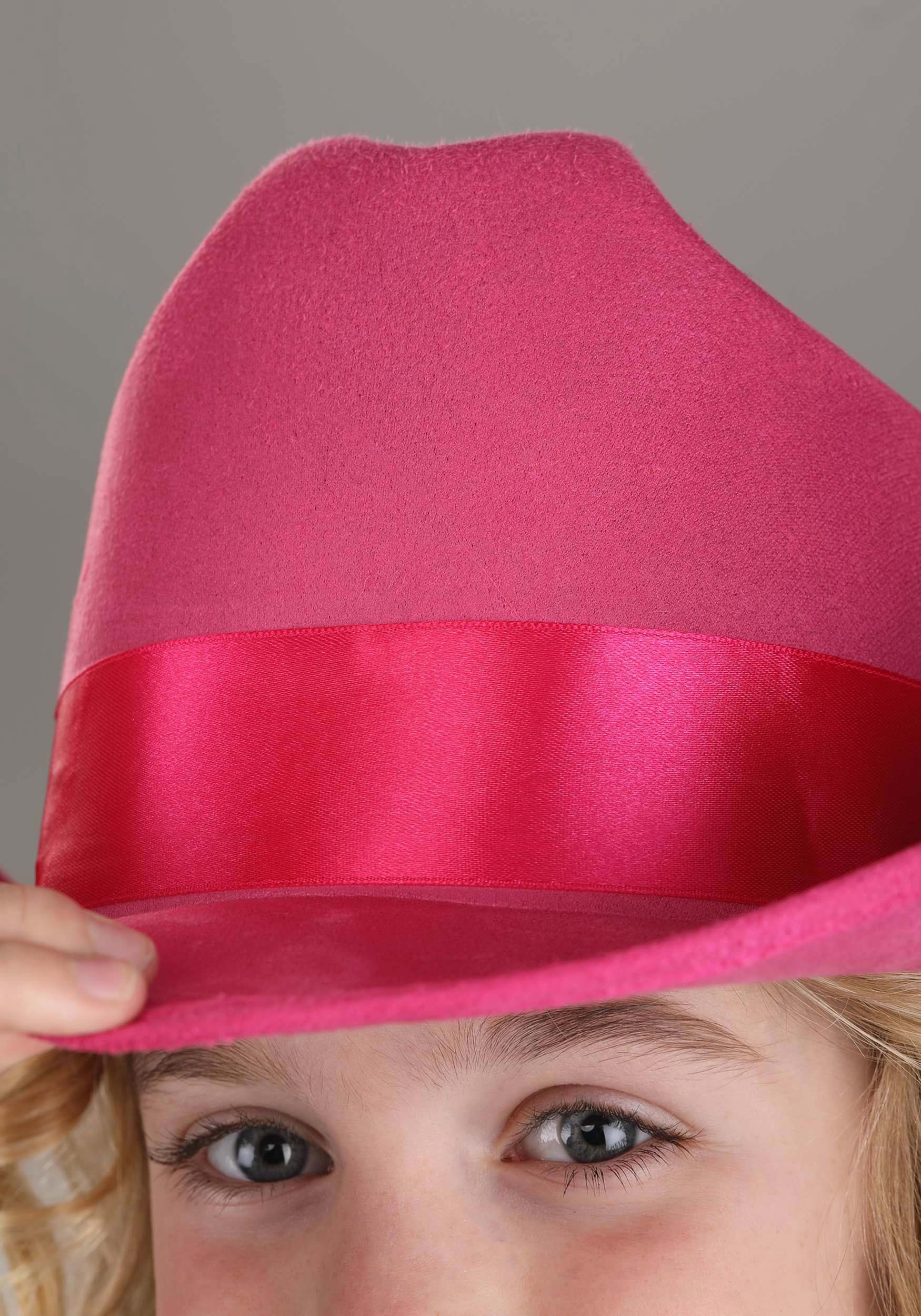 Girl's Pink Cowgirl Hat