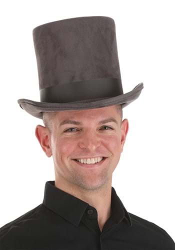 Click Here to buy Grey Top Hat Accessory from HalloweenCostumes, CDN Funds & Shipping
