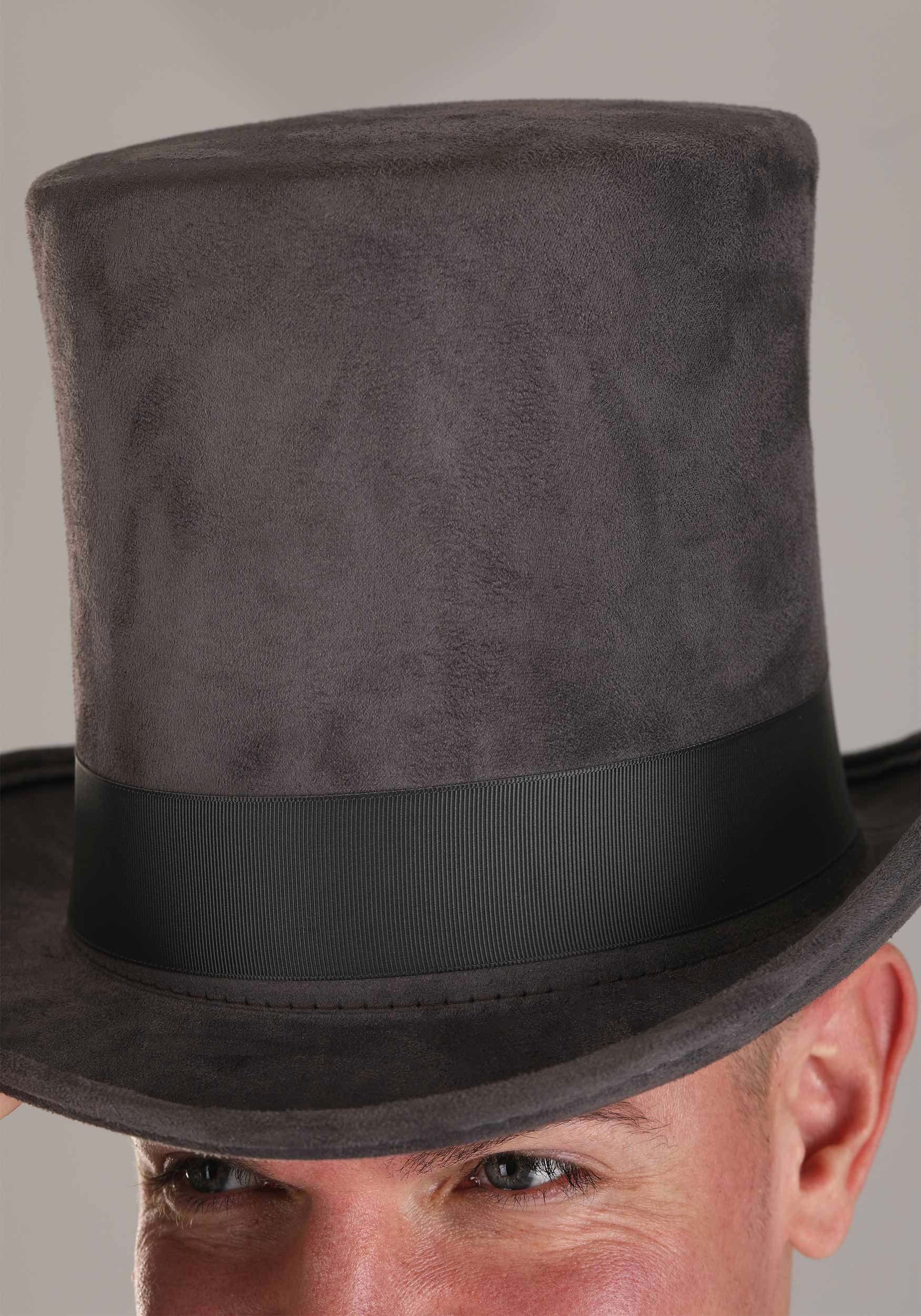 Grey Top Hat Accessory