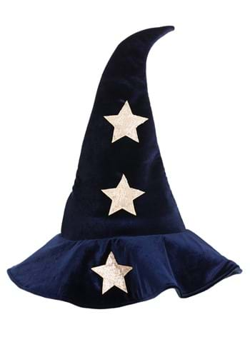 Click Here to buy Velvet Stars Costume Witch Hat Accessory from HalloweenCostumes, CDN Funds & Shipping